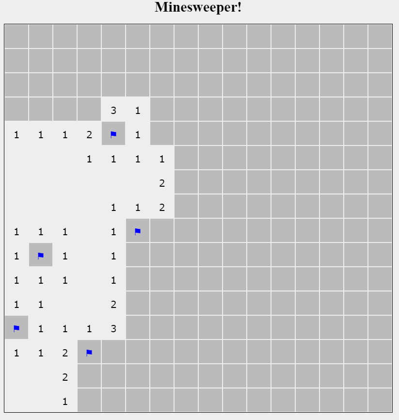 Minesweeper Slide 1